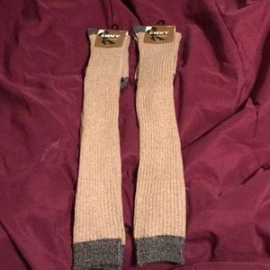 2pairs over the knee socks ❄️